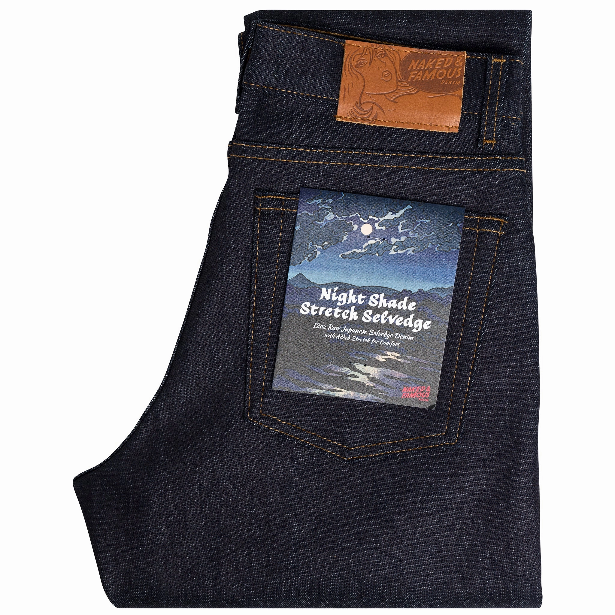 Women's - Max - Nightshade Stretch Selvedge Curved Seam Construction Comfortable fit
