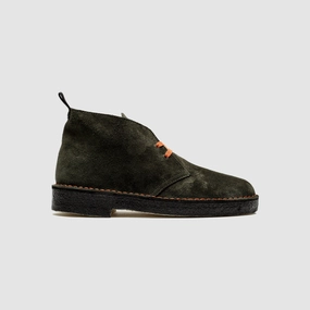 Reliable Grip Abrasion   Resistant DESERT BOOT "LODEN GREEN"