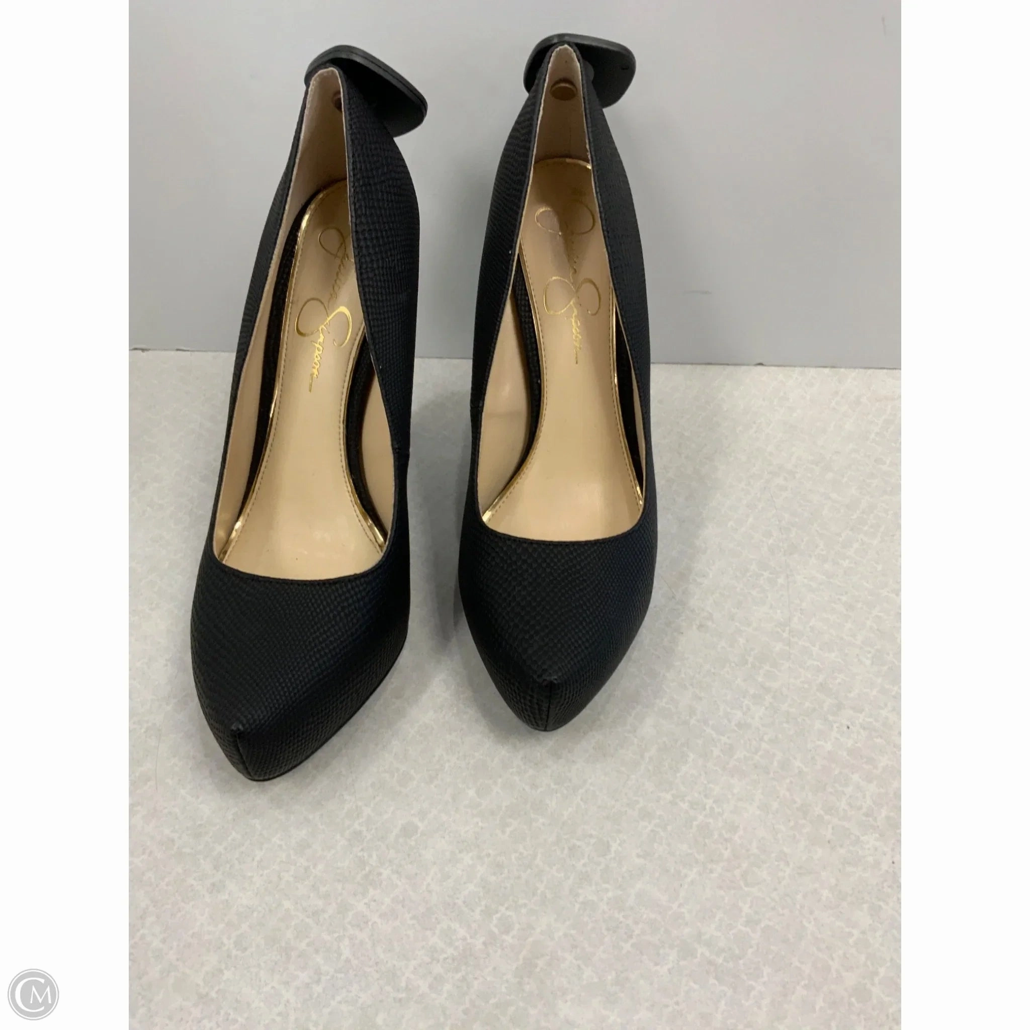 Wide fit Shoes Heels Stiletto By Jessica Simpson In Black, Size: 10