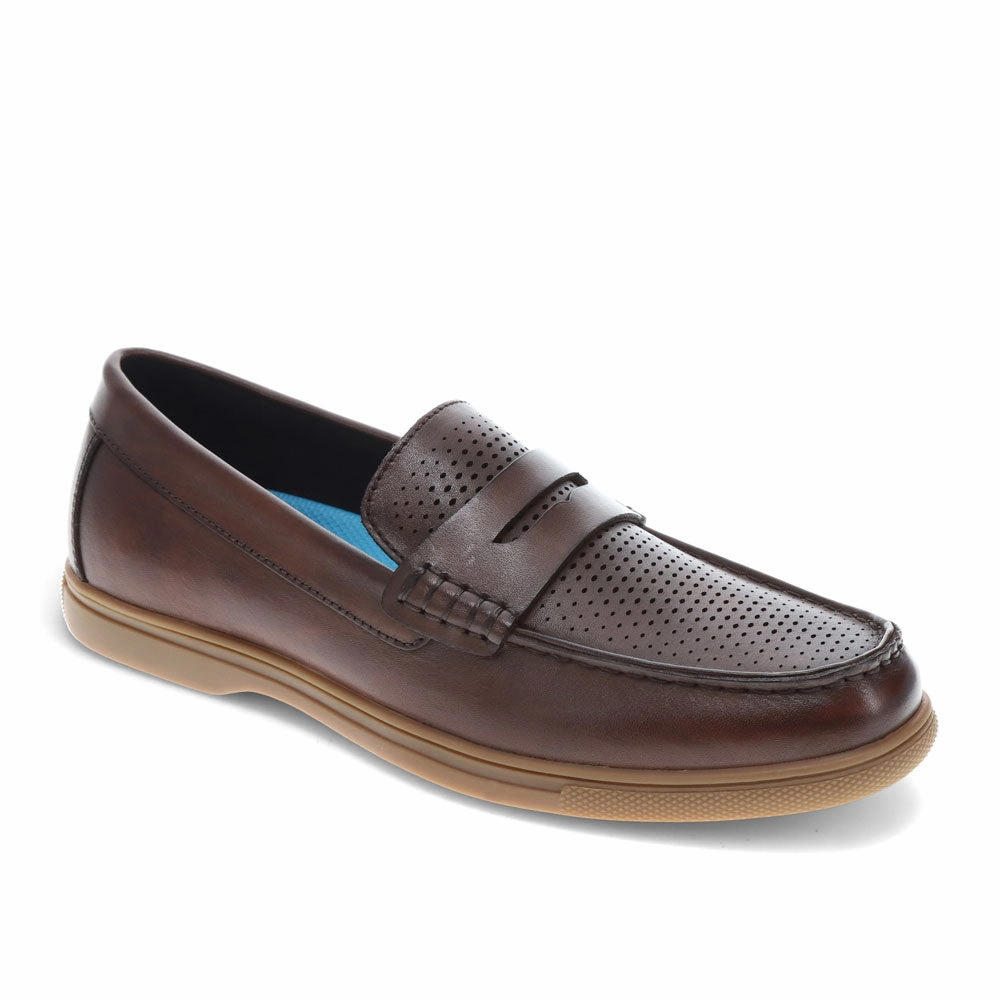 Dockers Mens Bellwood Genuine Leather Dress Casual Slip On Loafer Shoe Korean Cool Bridge Path