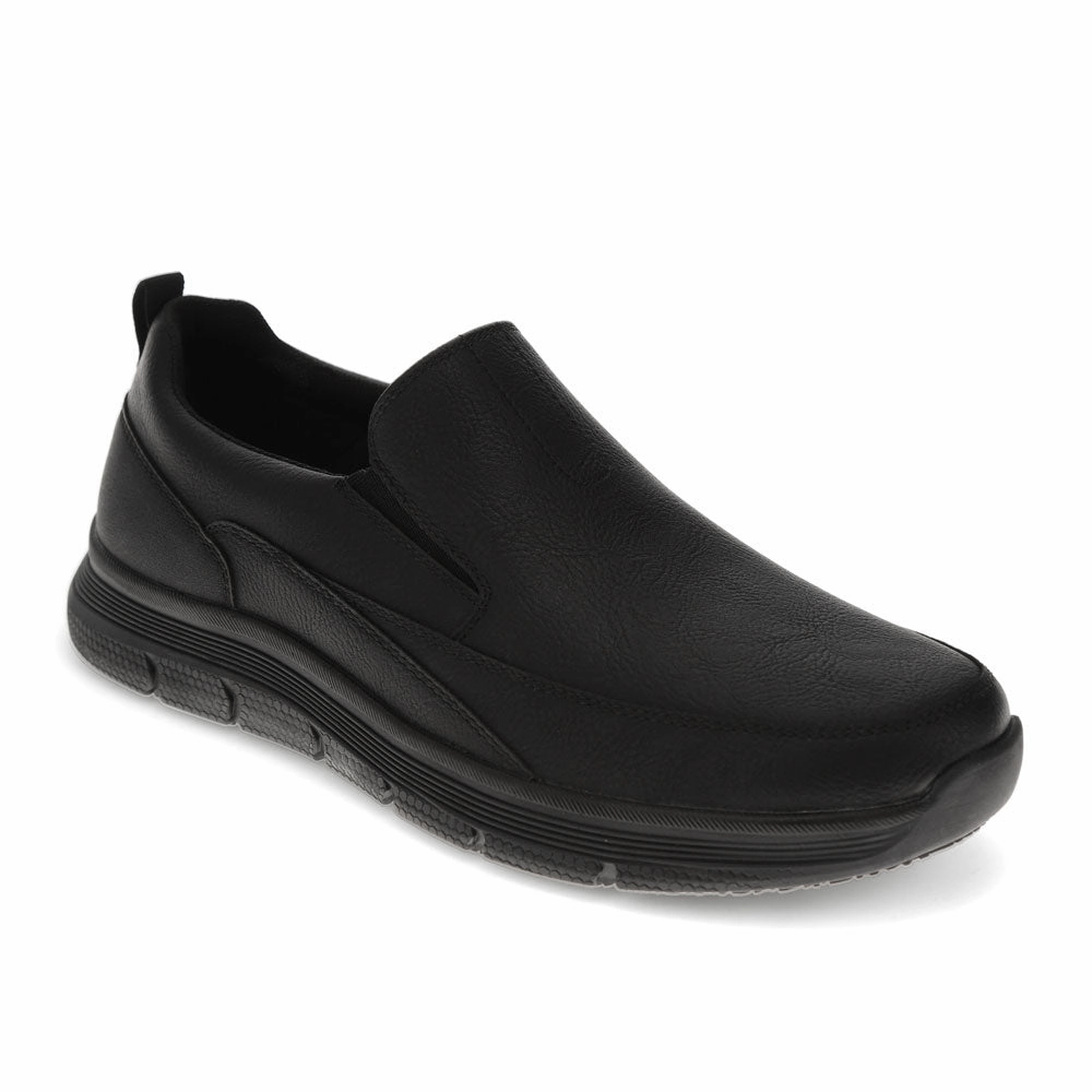 Dockers Mens Slater Slip Resistant Slip-on Sneaker Flexible Style Everyday Go