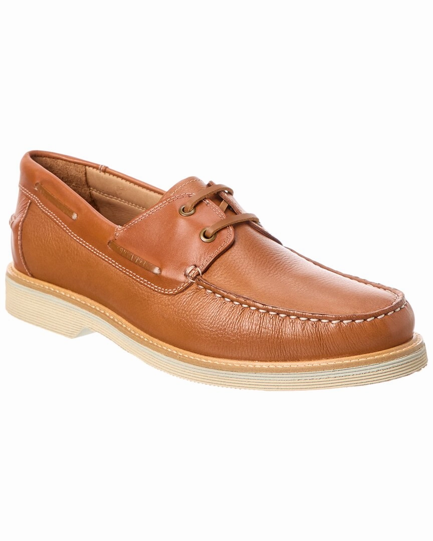 Lightweight Sole Urban Dawn Donald Pliner Foster Leather Boat Shoe