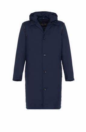 Reversible Layer FullLengthZip MAVRIK NAVY TOPCOAT