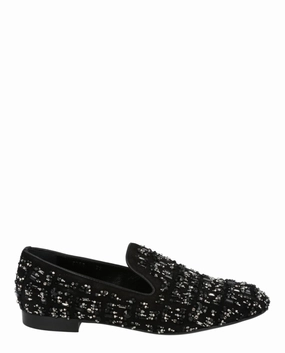 Breathable Suede Bead-Embellished Slippers