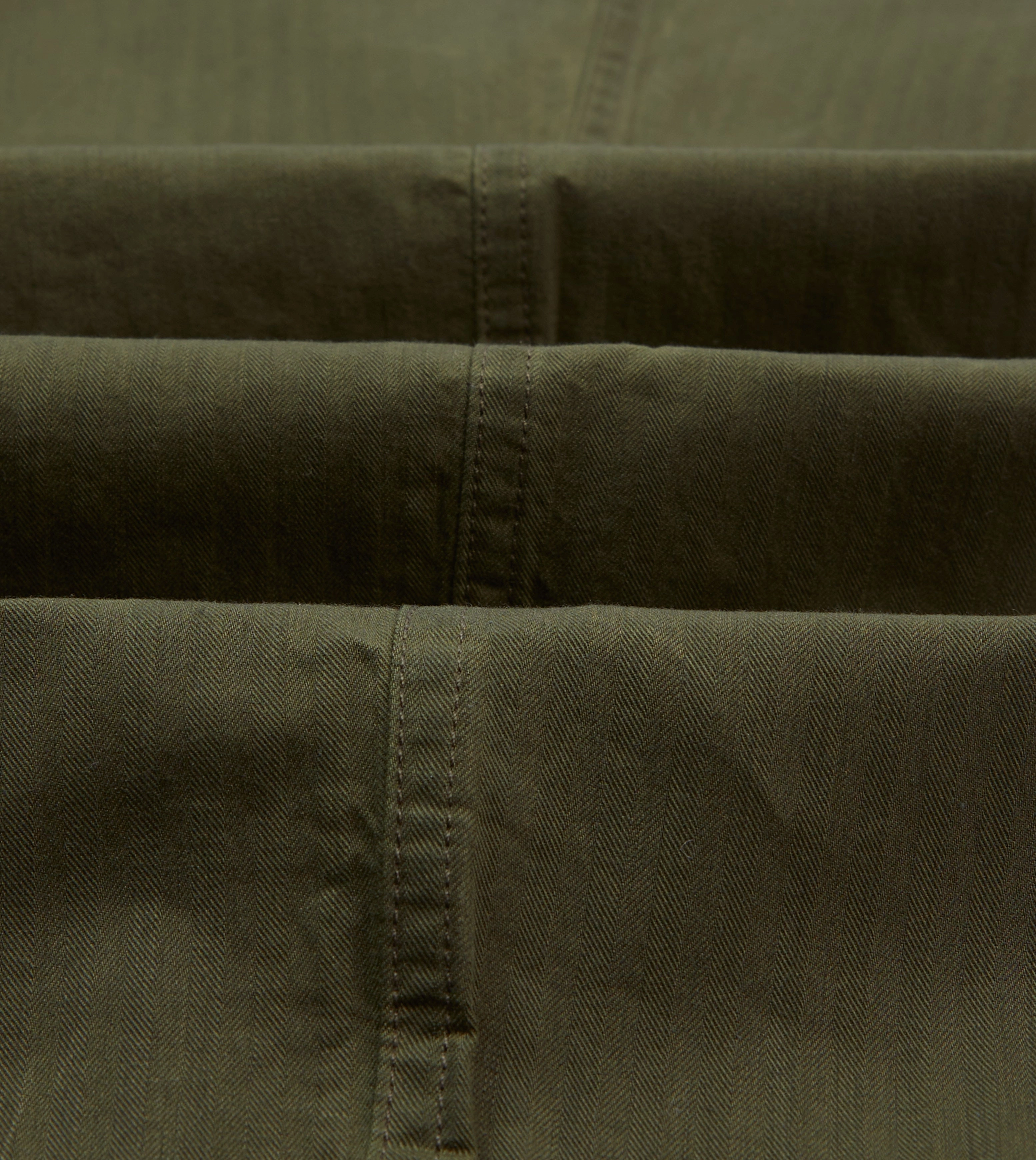 Drake??s and New Balance Waxed Herringbone Cotton Games Trousers Core Utility