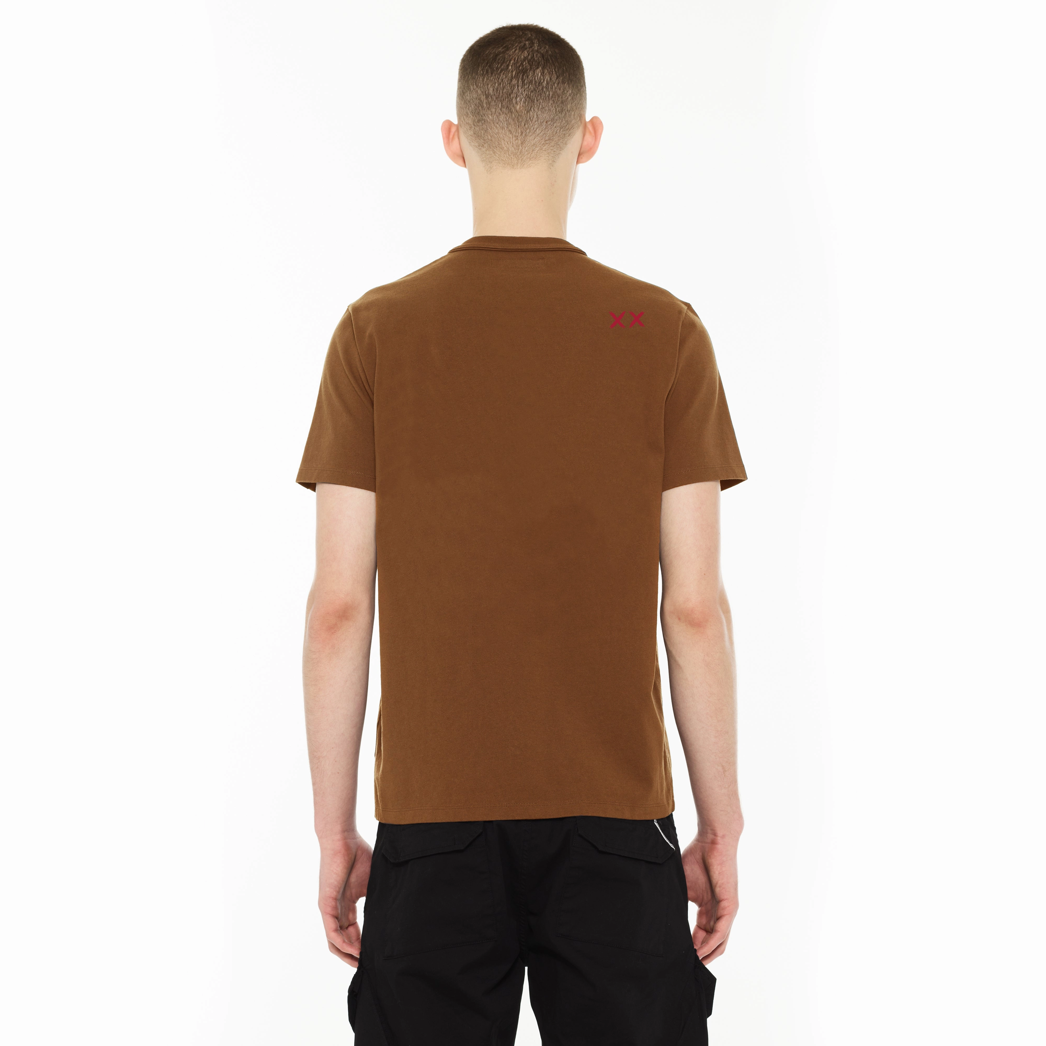 Quick Comfort Tagless Neckline Cult's S/S Crew Neck Logo Tee in Hawaiian Sunset