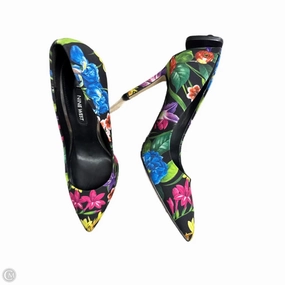 Impact protection Bold Wedding Heels Shoes Heels Stiletto By Nine West Apparel In Black & Pink, Size: 5