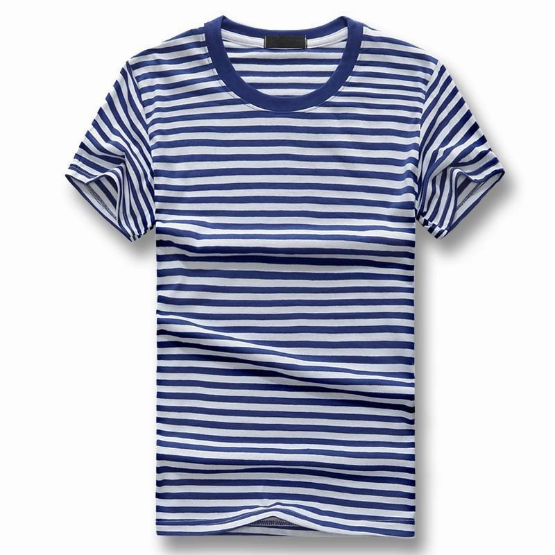 Casual Vibe Eco friendly materials West Louis? Stripped T-Shirt