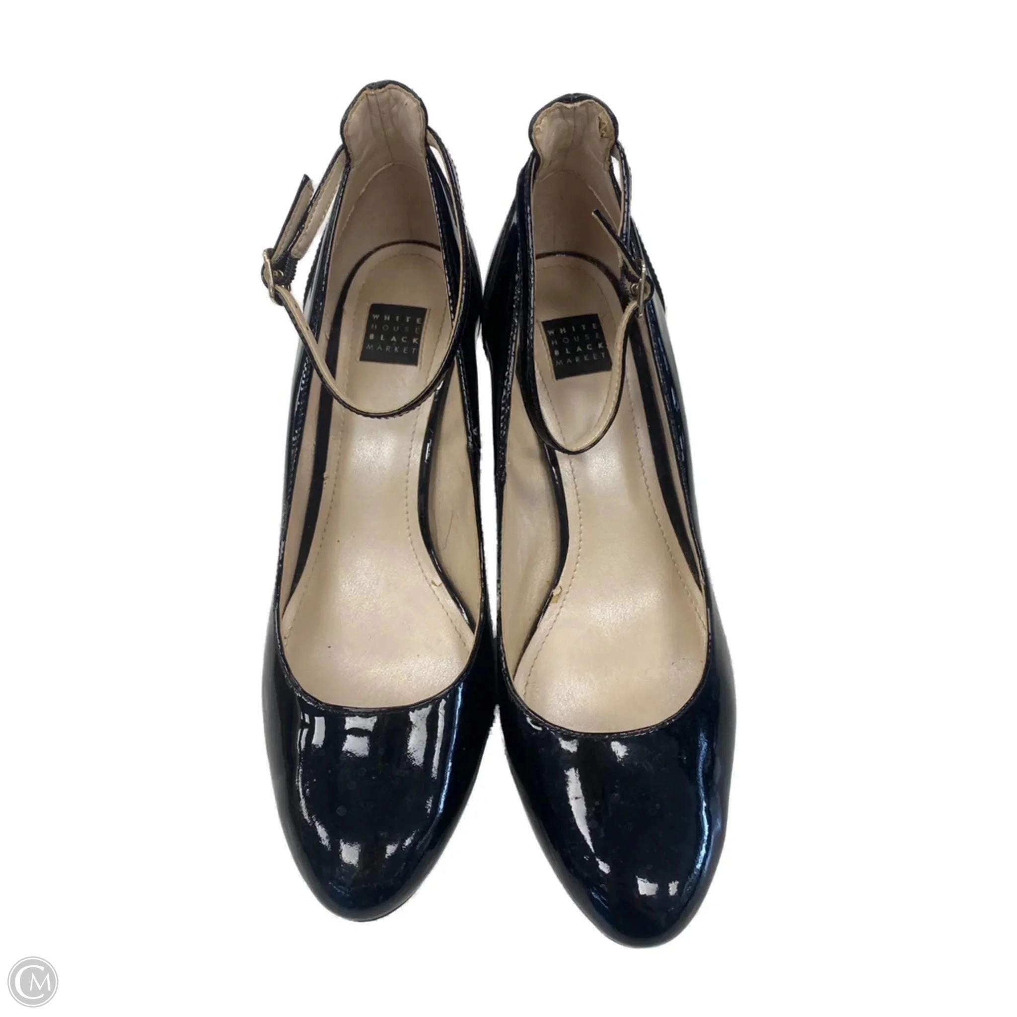 Shoes Heels Block By White House Black Market In Black, Size: 6.5 Elegant Slip-On Heels