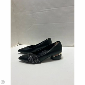 Occasion Shoes Shoes Heels Block By Clothes Mentor In Black, Size: 7.5