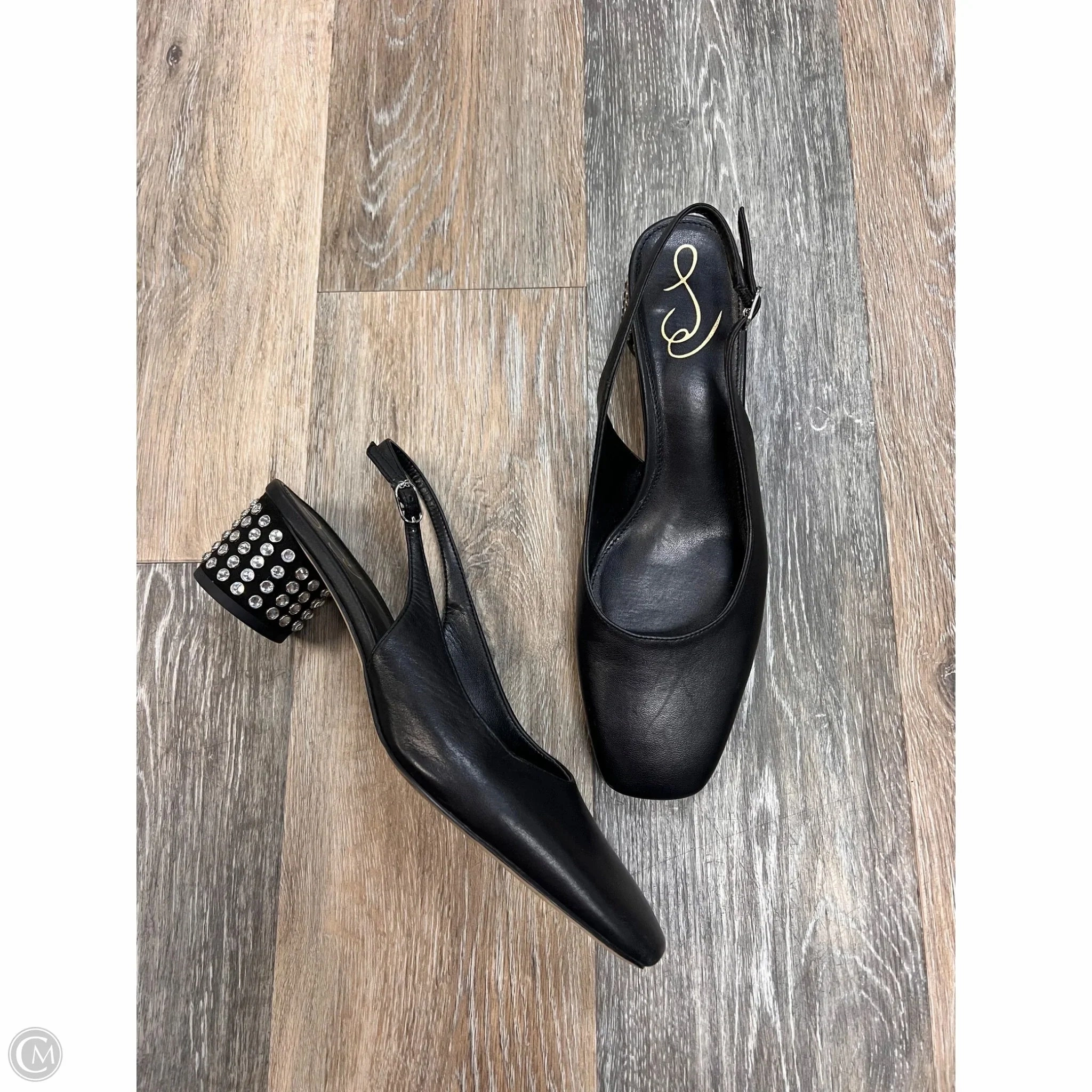Flexible Soles Shoes Heels Block By Sam Edelman In Black, Size: 9.5