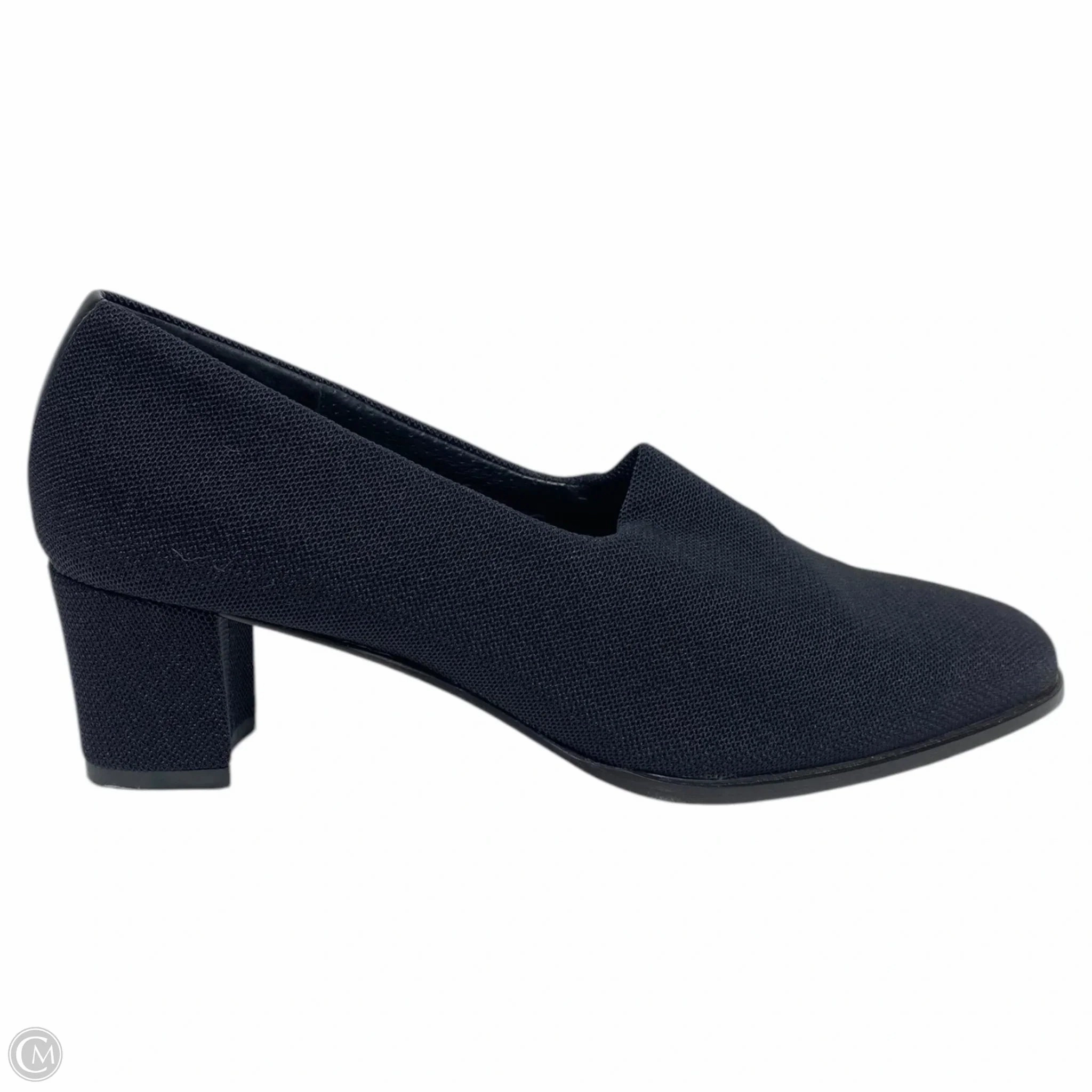 Comfortable to wear Shoes Heels Block By Amalfi In Black, Size: 9