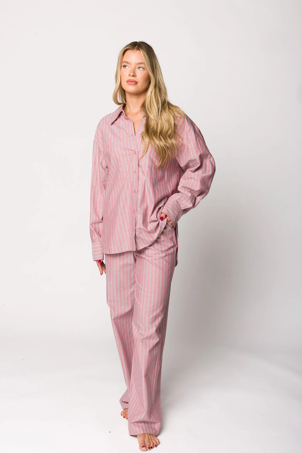 Ex-Boyfriend Pant in Nantucket Stripe *Final-Sale* Neutral Look