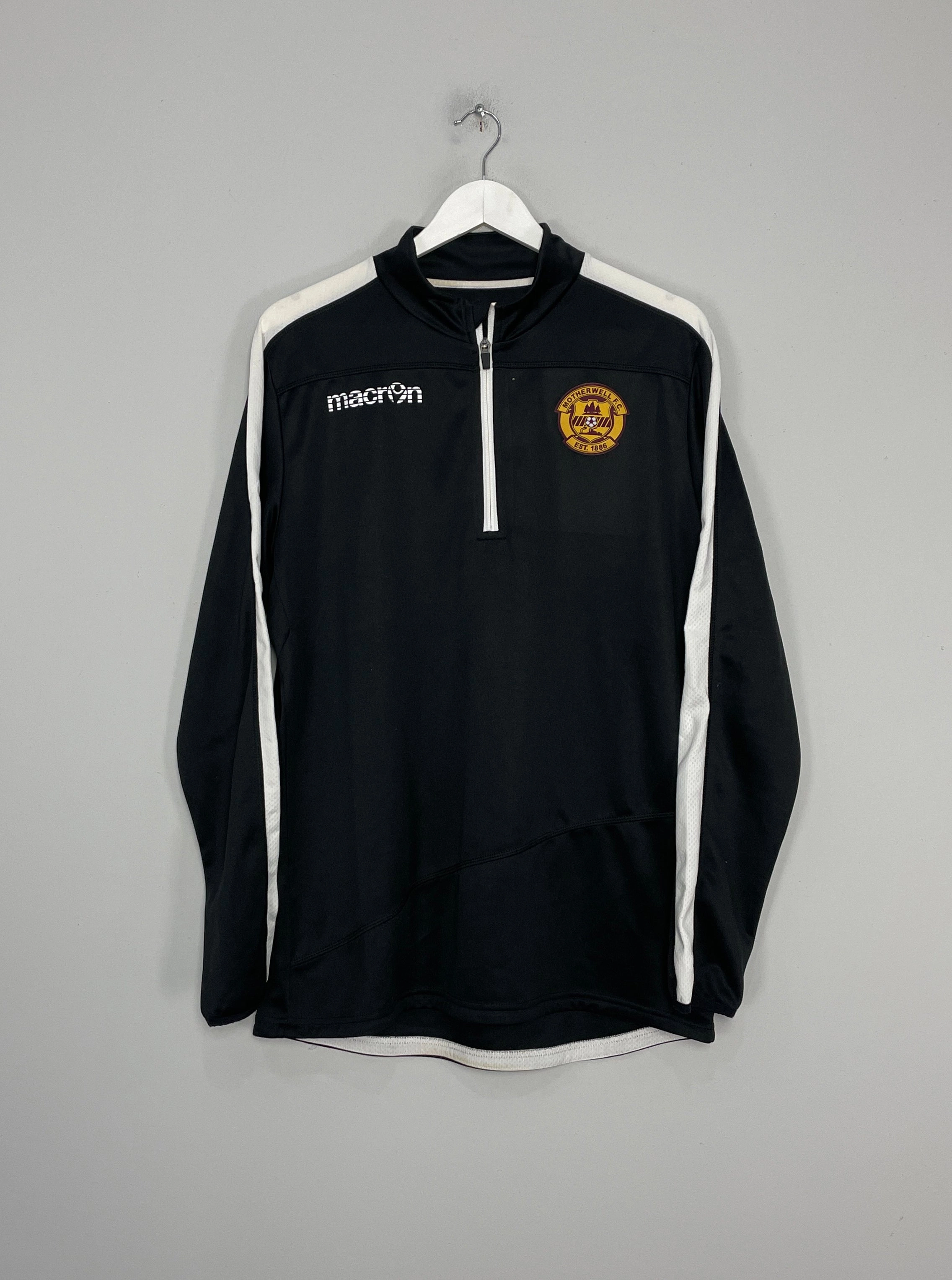 Customer Service 2017/18 MOTHERWELL 1/4 ZIP TRAINING TOP (XL) MACRON
