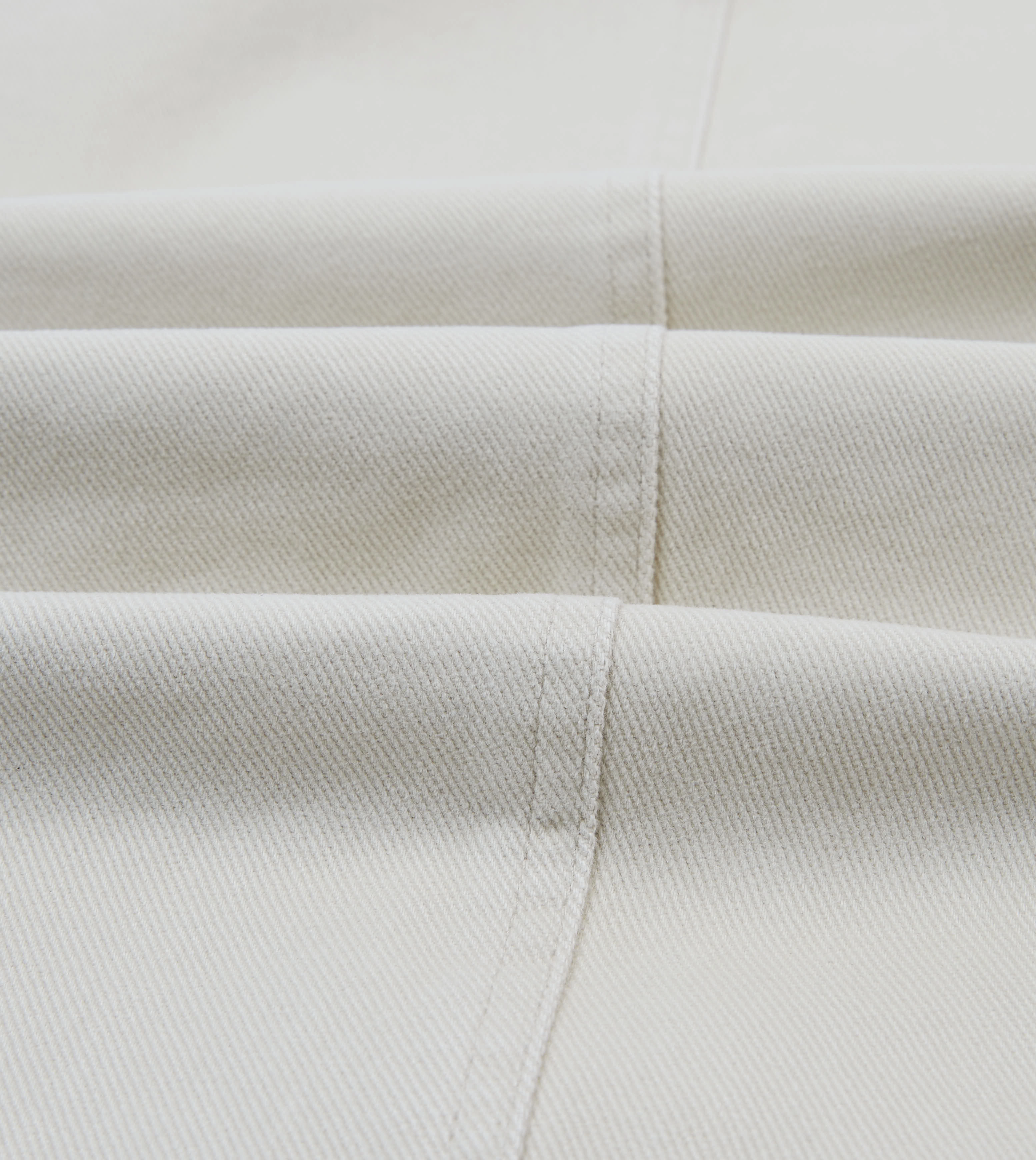 Ecru Heavy Cotton Twill Games Trousers All-Purpose Comfort Practical Style