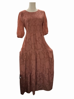 Chic Tailoring Design Neutral Finish Merokeety Women's Dress Rose L