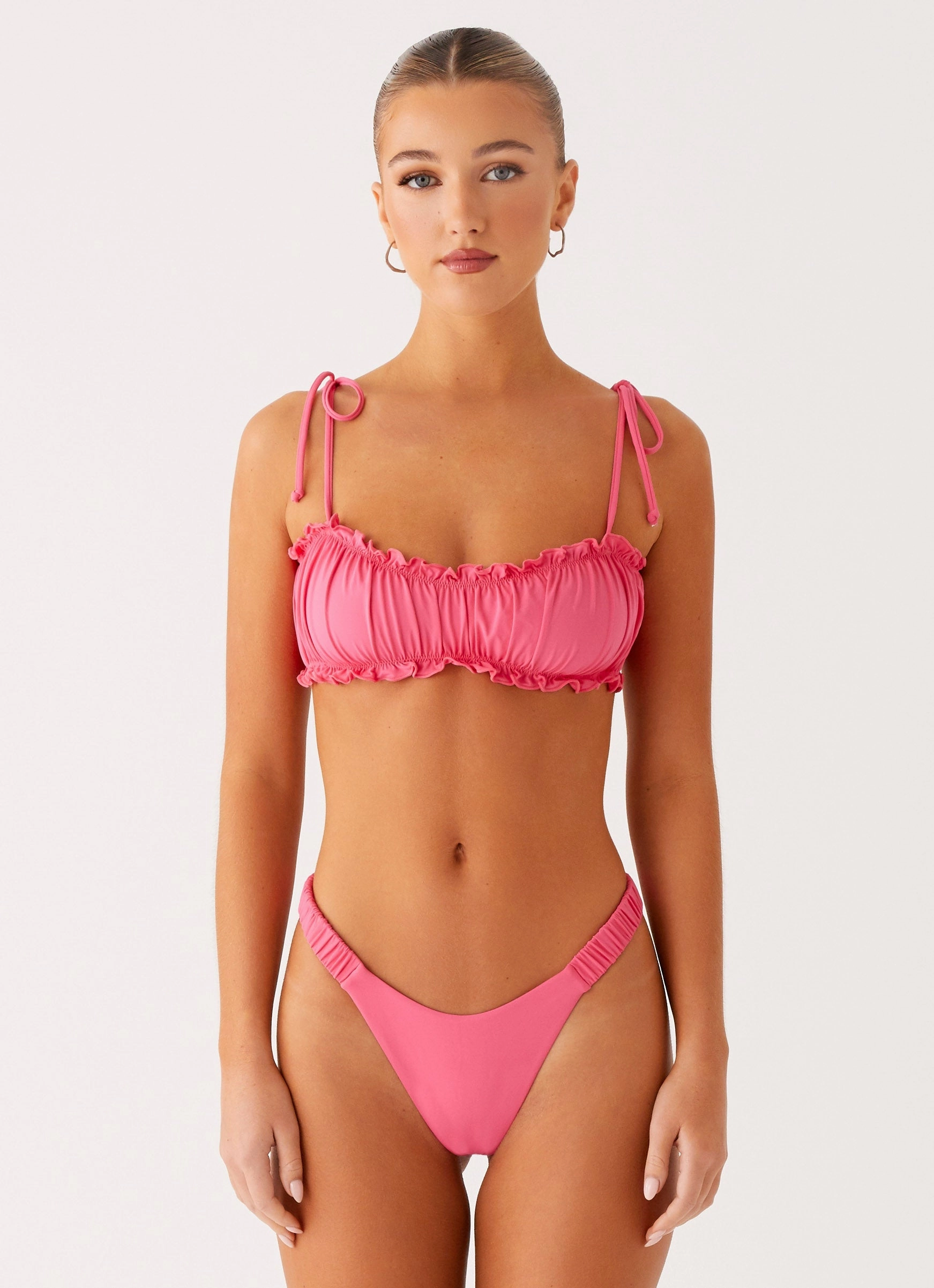 El Nido Bikini Bottoms - Pink Trendy Prints