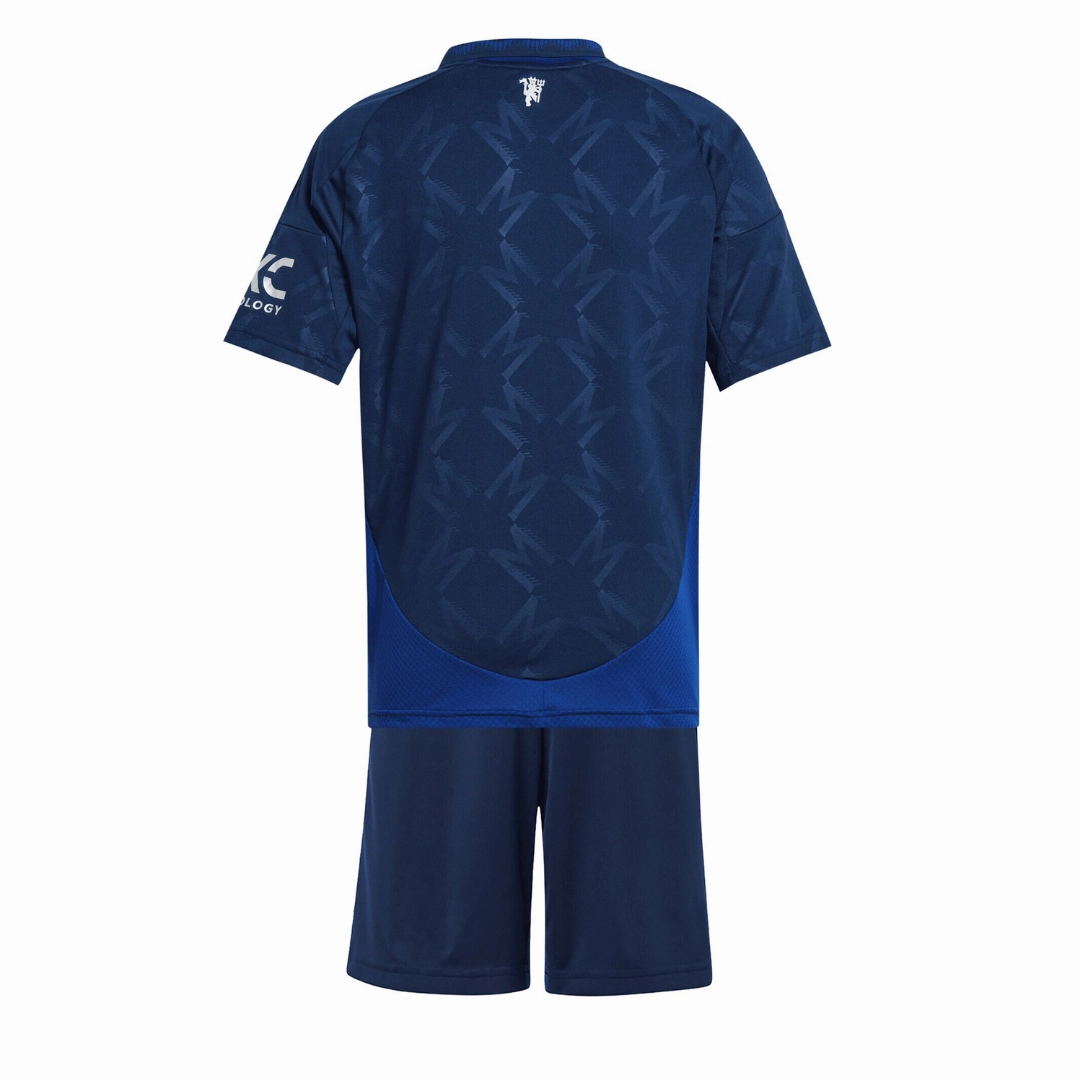 Essential Fit Minimal Detail Manchester United 24/25 Away Kit Full Set Shirt & Short