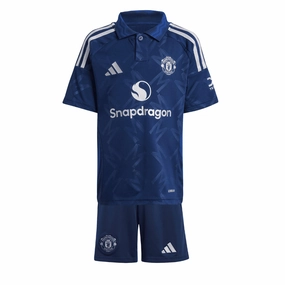 Manchester United 24/25 Away Kit Full Set Shirt & Short Non Chafing Seam Finish