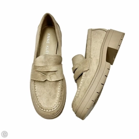 Bridal Wedding Heels Shoes Heels Block By Anne Klein In Beige, Size: 5.5