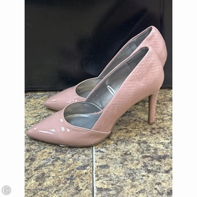 Shoes Heels Stiletto By Worthington In Pink, Size: 7.5 Designer Wedding Shoes Subtle Shine