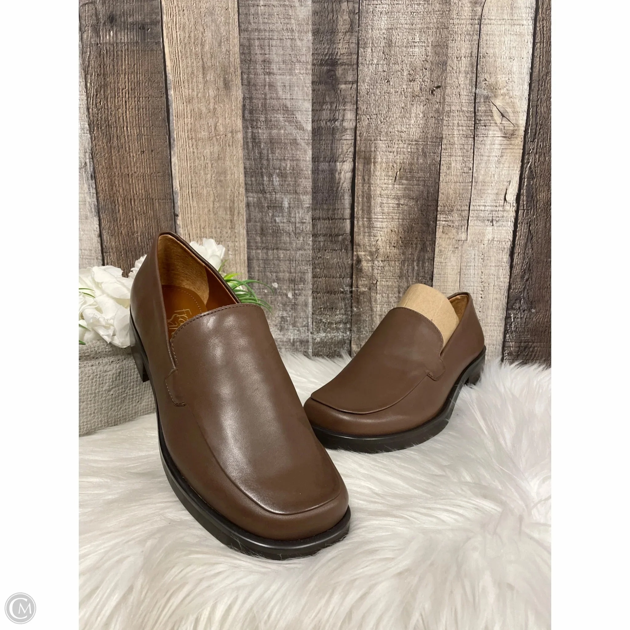 Season Favorite Shoes Heels Block By Franco Sarto In Brown, Size: 5.5