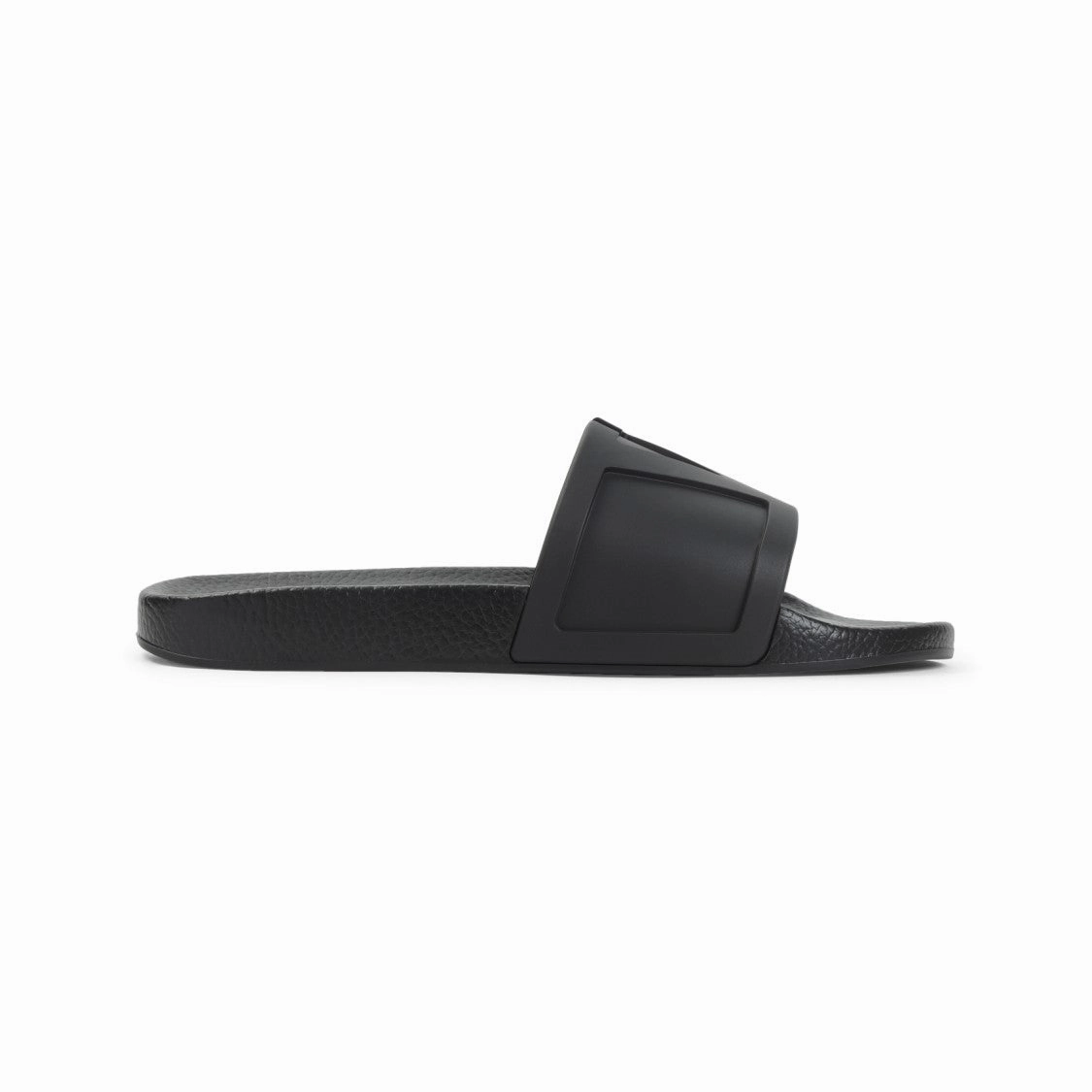 Light support Ankle Strap Black Rubber Pool Slide Coolside Slippers