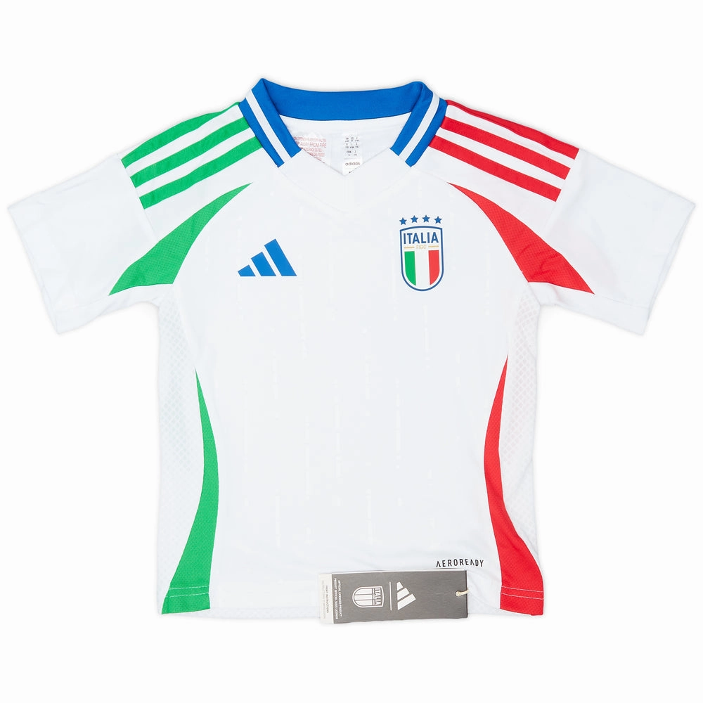 Italy 2024 Away Mini Kit Full Set Shirt & Shorts Breath Ready