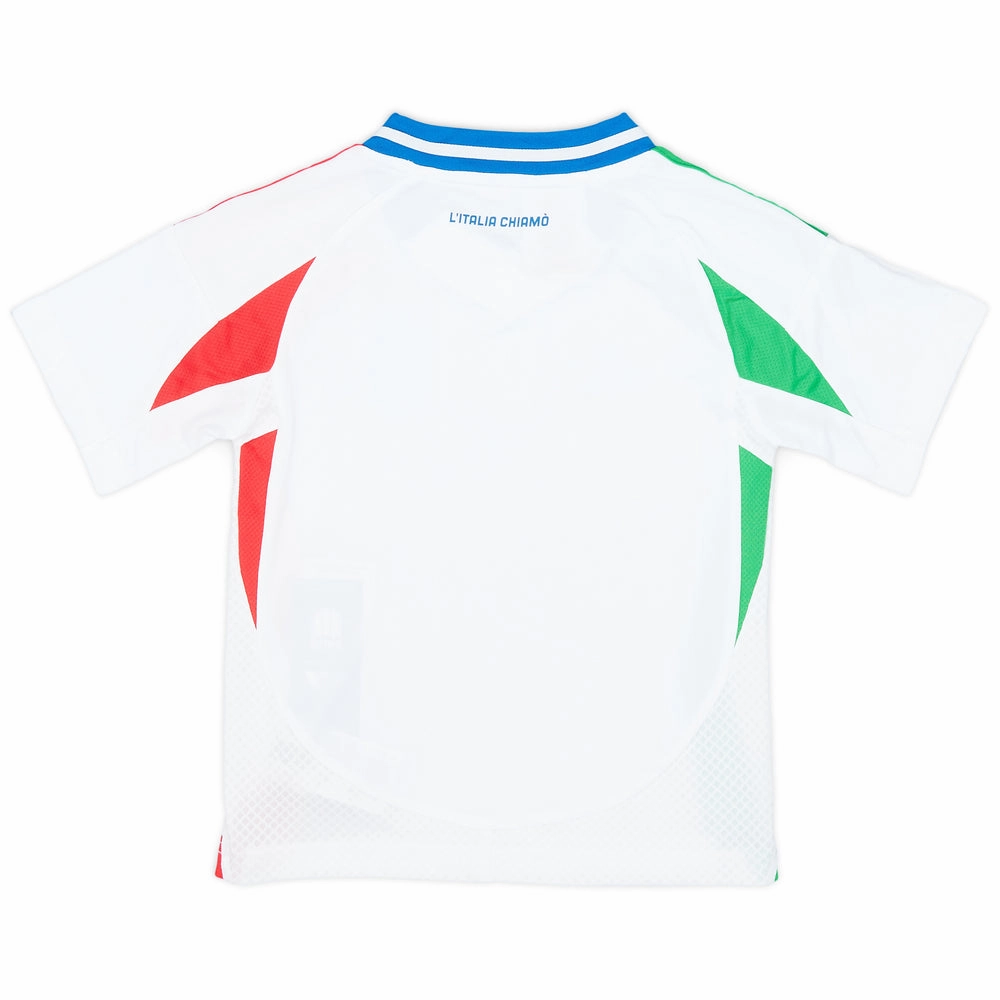 Italy 2024 Away Mini Kit Full Set Shirt & Shorts Air Optimized Ultra Flex Ribbed Trim