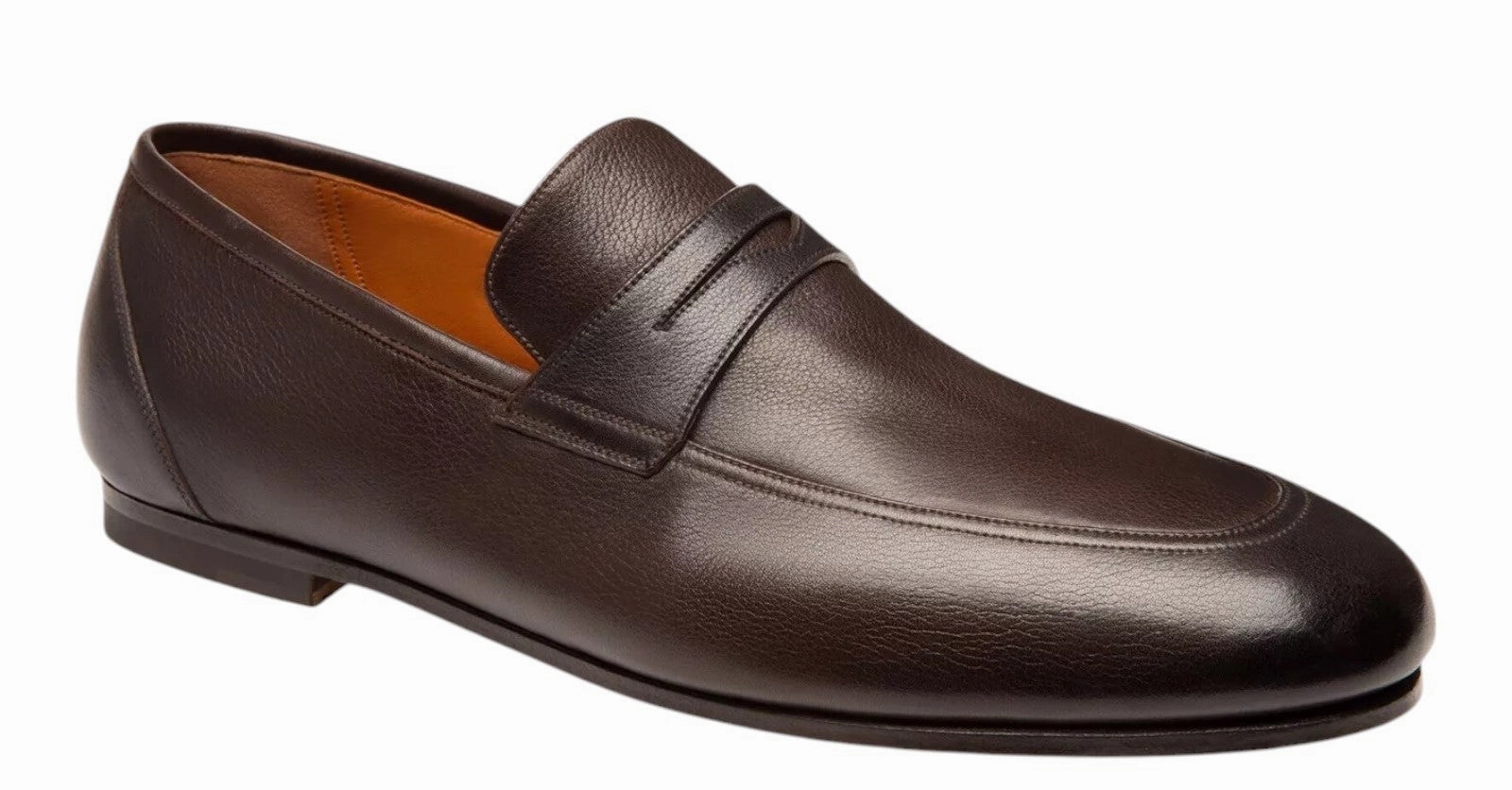 All-day Comfort Footwear Bally Plator 6228827 Men's Prune Calf Plain Leather Loafers