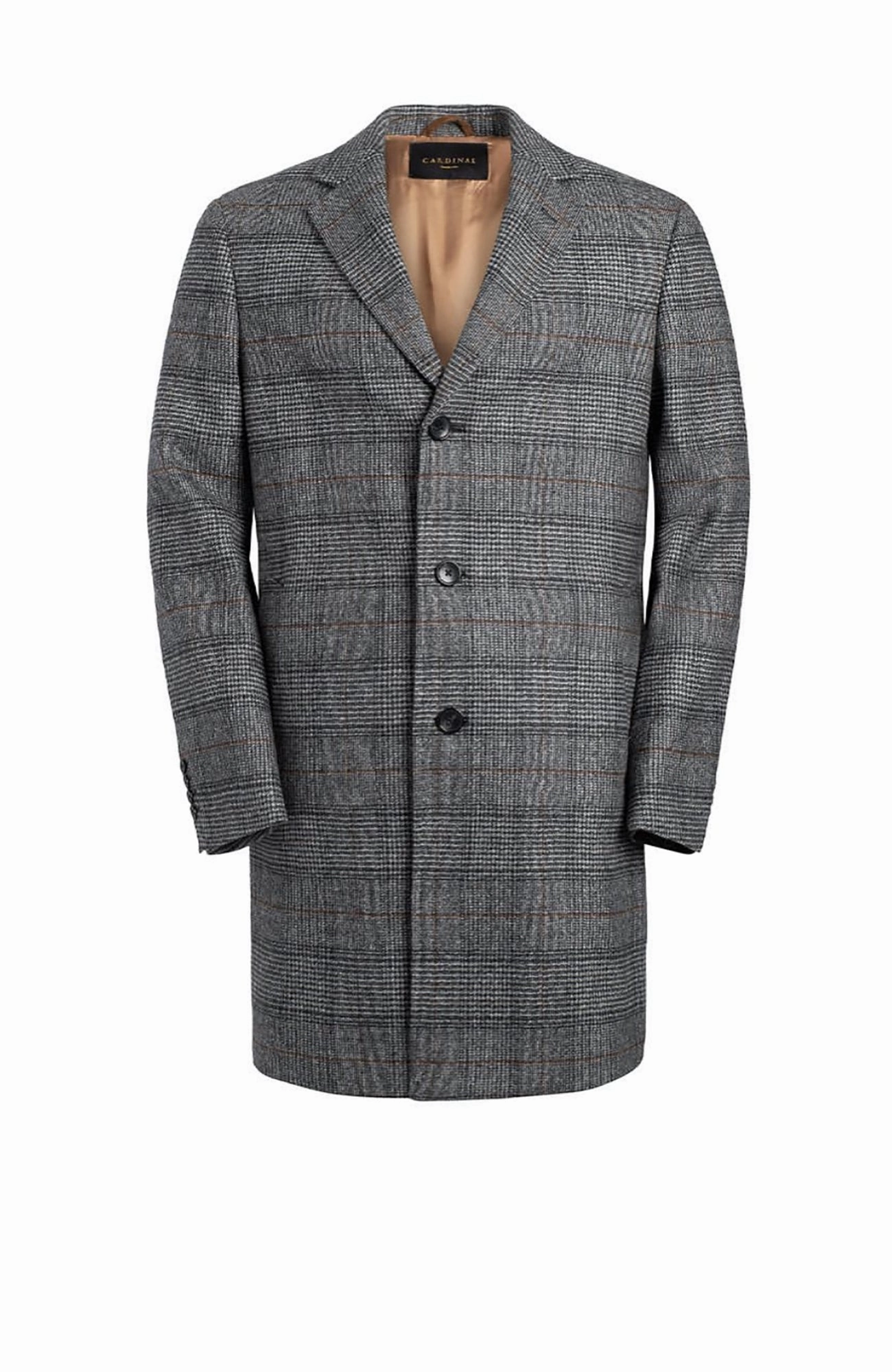 STEDWELL PLAID WOOL COAT LightweightInsulation
