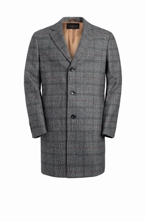 STEDWELL PLAID WOOL COAT LightweightInsulation