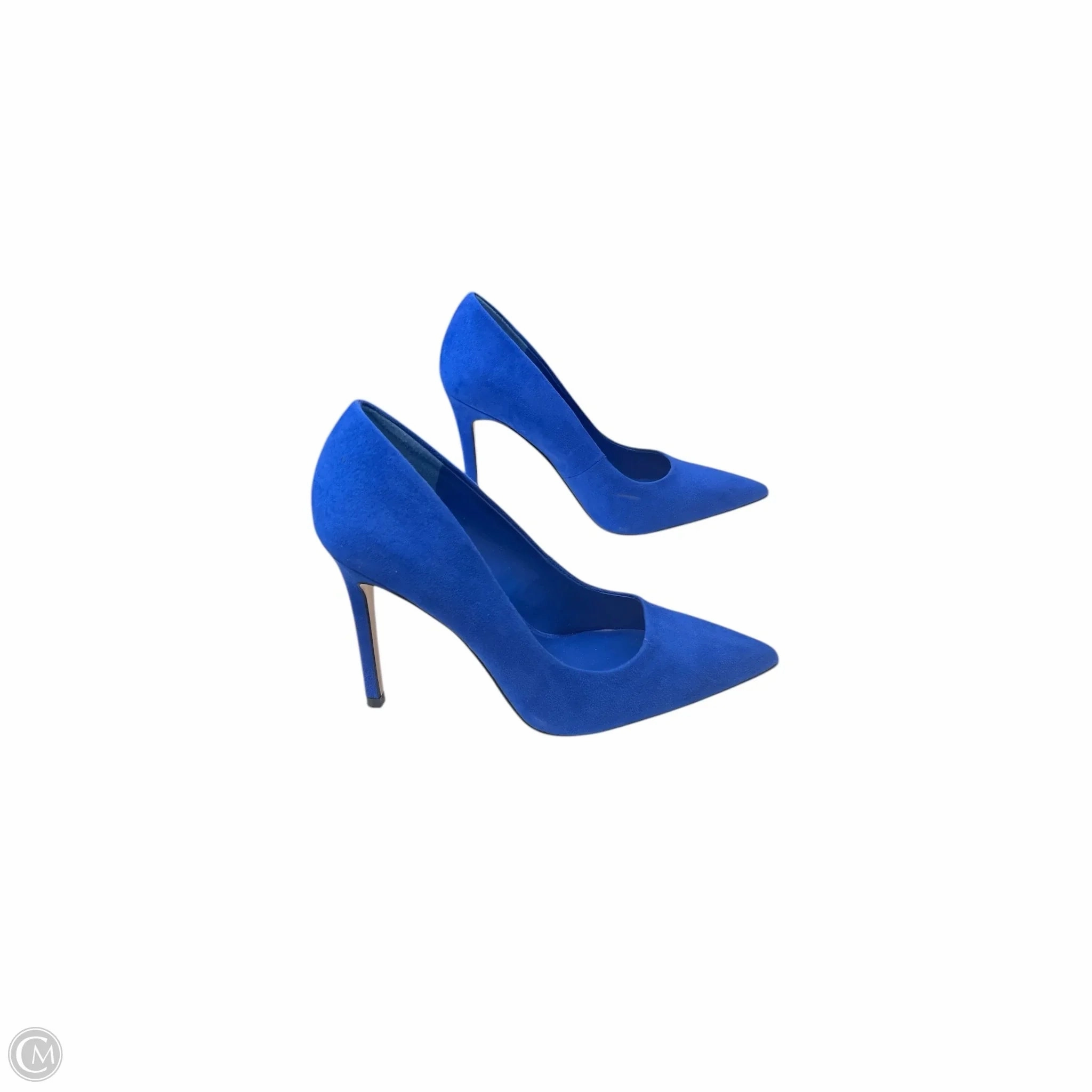 Shoes Heels Stiletto By Mix No 6 In Blue, Size: 7 Mesh Upper Traction Outsole