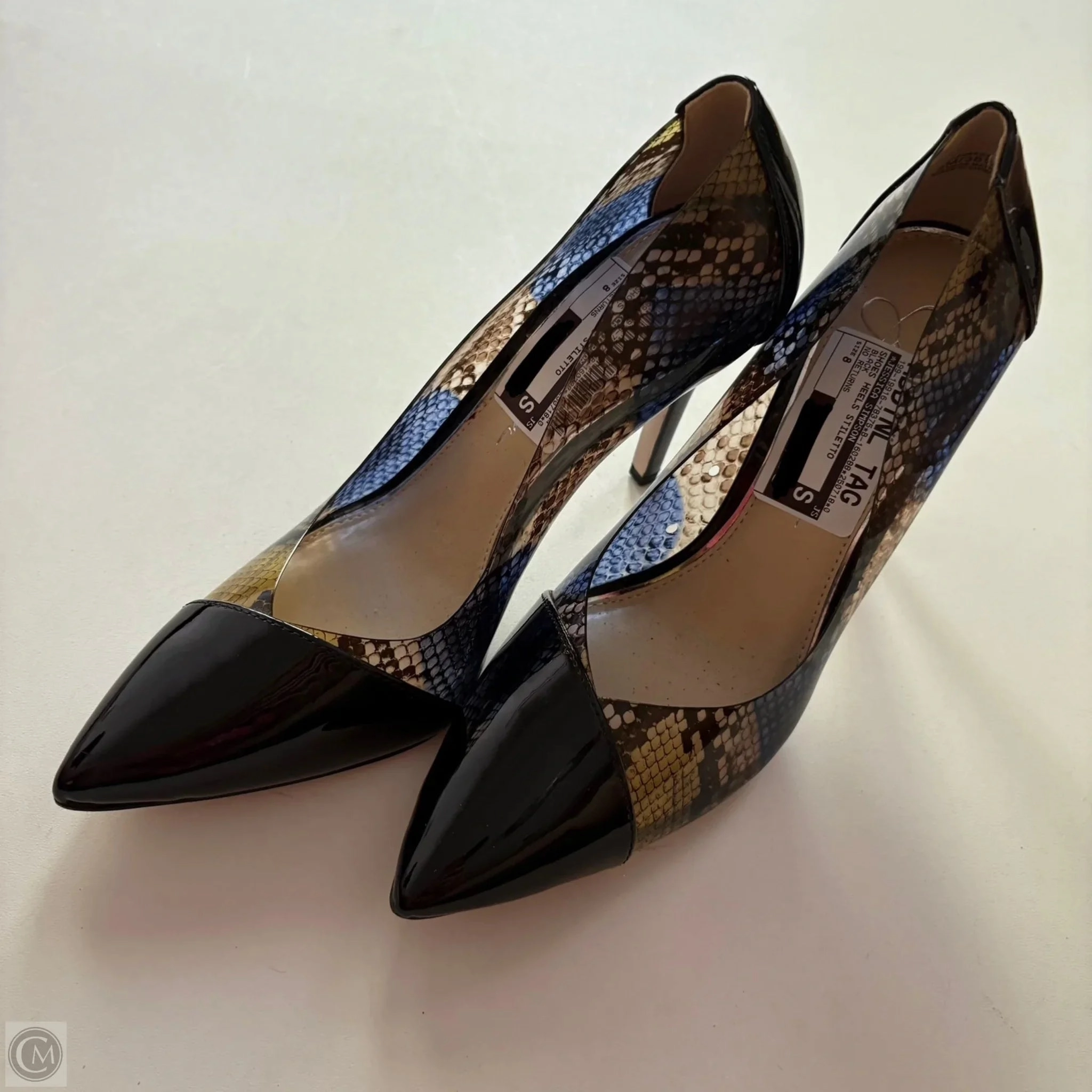 Romantic Wedding Shoes Shoes Heels Stiletto By Jessica Simpson In Black, Size: 8