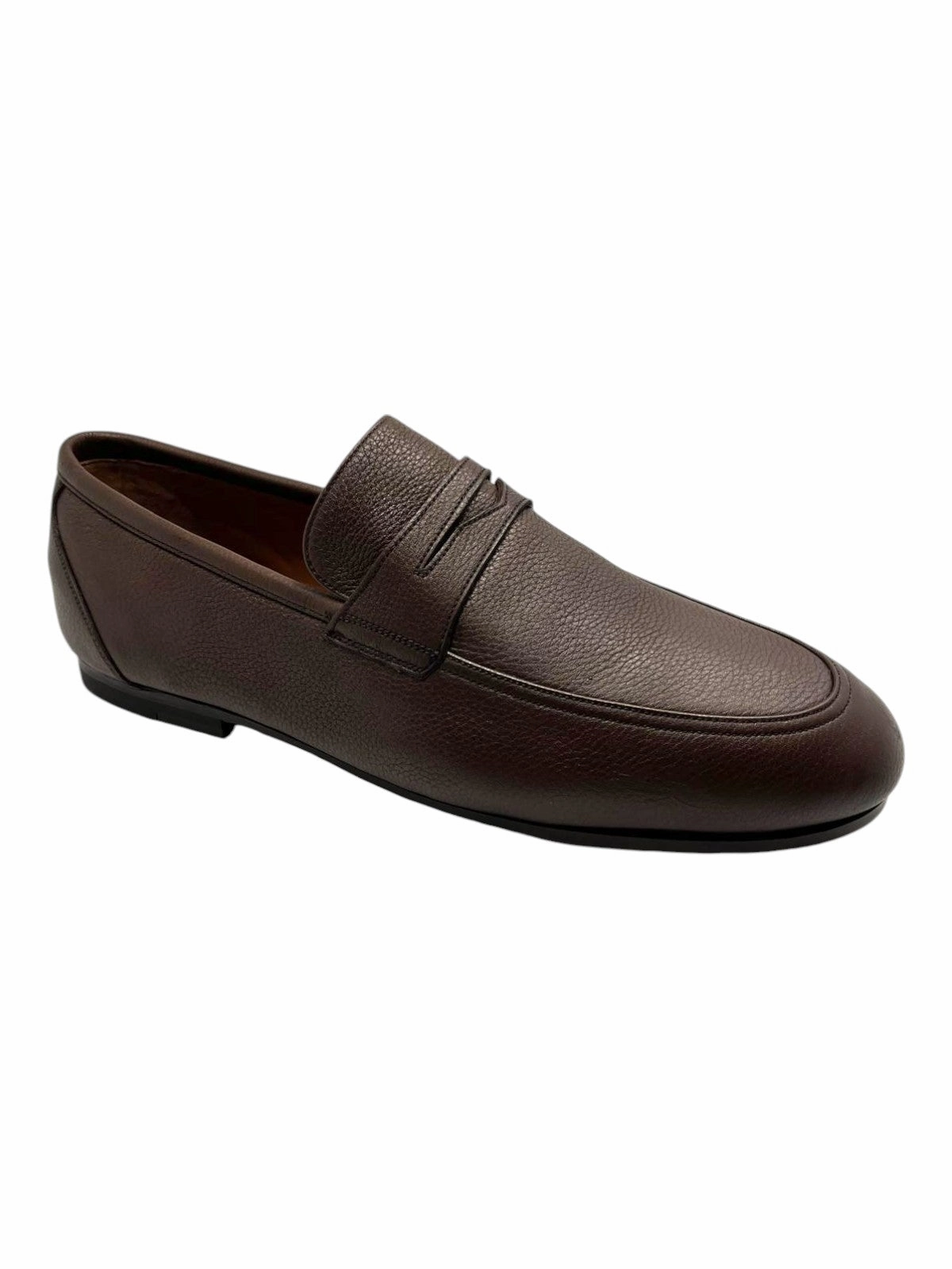 Bally Plator 6216723 Men's Coconut Calf Leather Loafers Gentle Cushion Slim Look