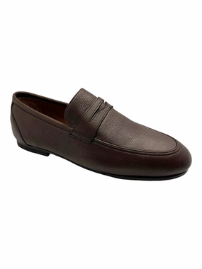 Bally Plator 6216723 Men's Coconut Calf Leather Loafers Gentle Cushion Slim Look