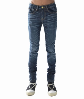 Color Lock Technology Smooth zipper closure Strat Super Skinny Jeans ?C Light Sand Blue, Ripped Stretch Denim