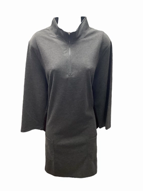 NorthStyle Women's Dress Grey XL Calm Lines Sophisticated Waist