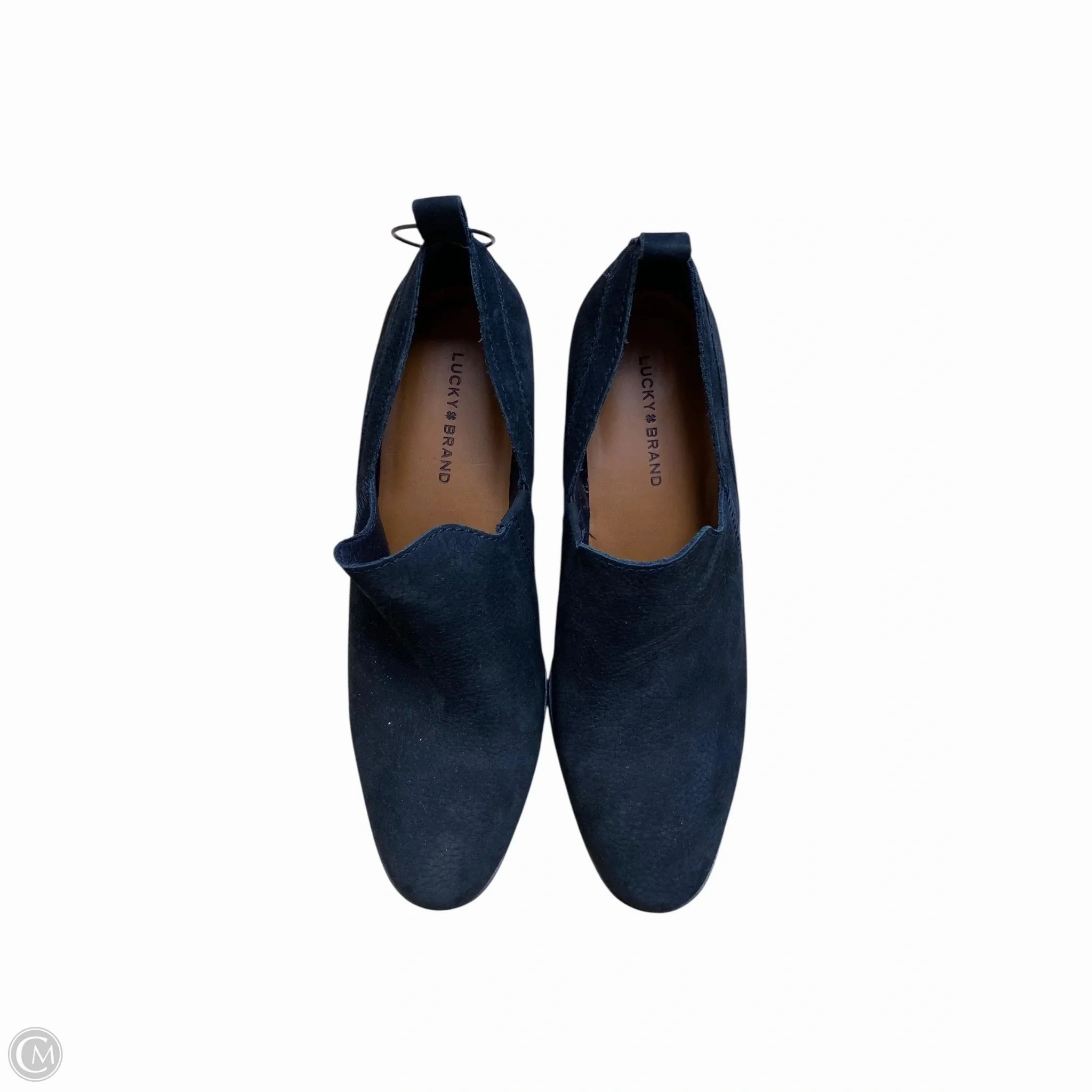 Silky feel Shoes Heels Block By Lucky Brand In Black & Brown, Size: 8