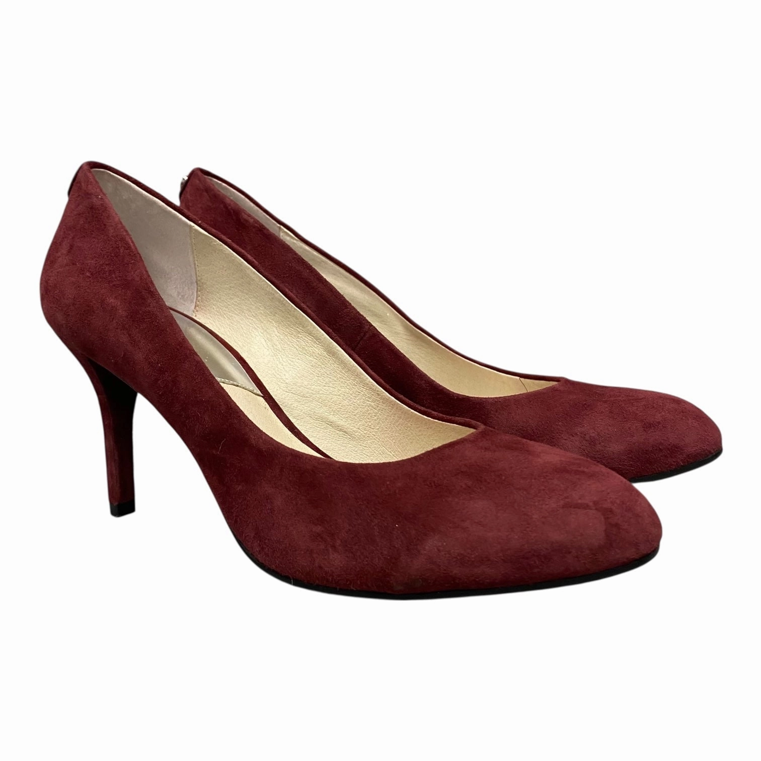 Shoes Heels Stiletto By Michael By Michael Kors In Red, Size:10 Clear Sandals for Weddings Chunky Heels