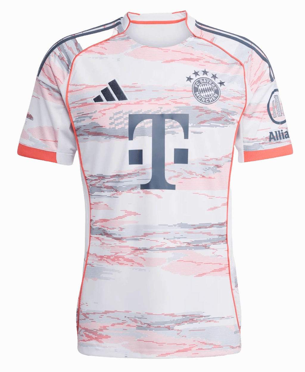 Athlete Focus Water Repellent Finish FC Bayern 25/26 Away Jersey (JJ2143)