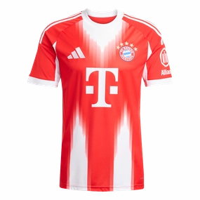 FC Bayern 25/26 Home Jersey (JJ2137) Second Skin Classic Crew Neck Design