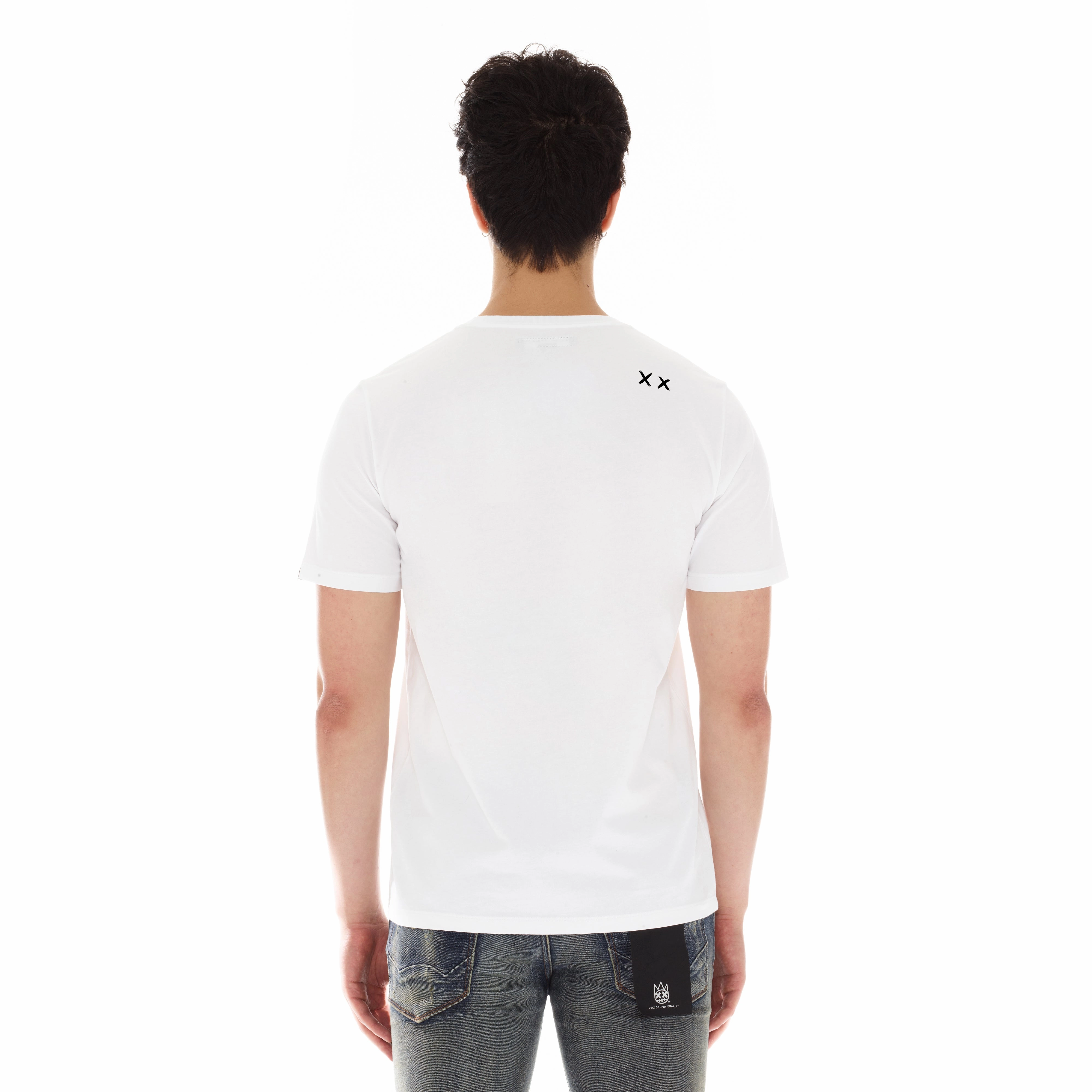 SHIMUCHAN LOGO TEE SHIRT IN WHITE Everyday Flex Modern Simplicity