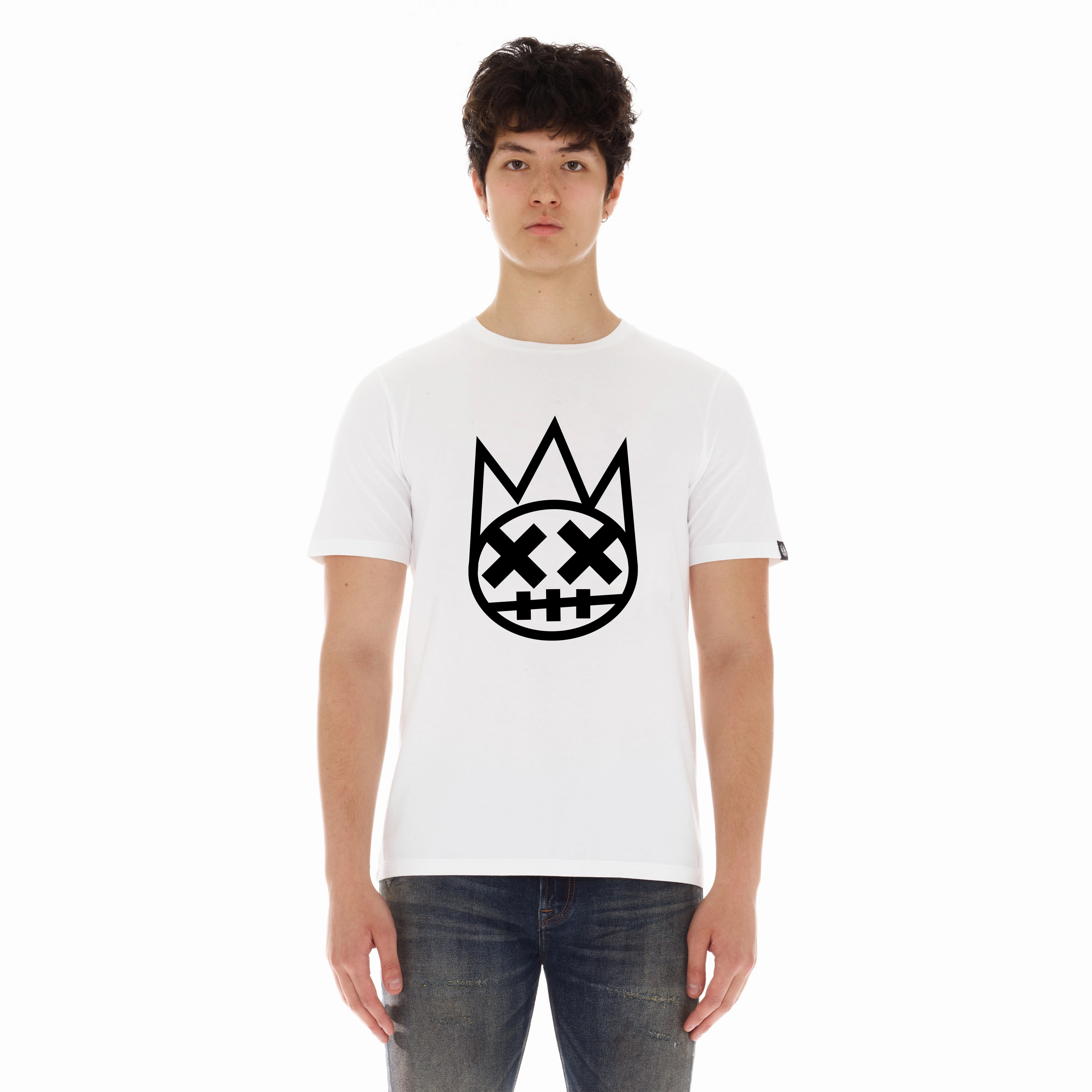 Trendy Vibes Wear Trendy SHIMUCHAN LOGO TEE SHIRT IN WHITE