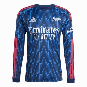 Variable Density Knitting Athletic Outfit Arsenal 25/26 Long Sleeve Away Jersey (JI9525)