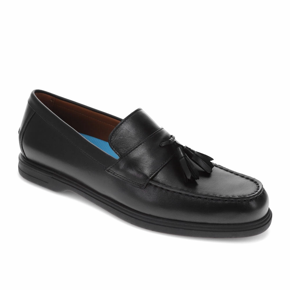 Timeless Support Dockers Mens Woodward Genuine Leather Dress Casual Tassel Loafer Shoe