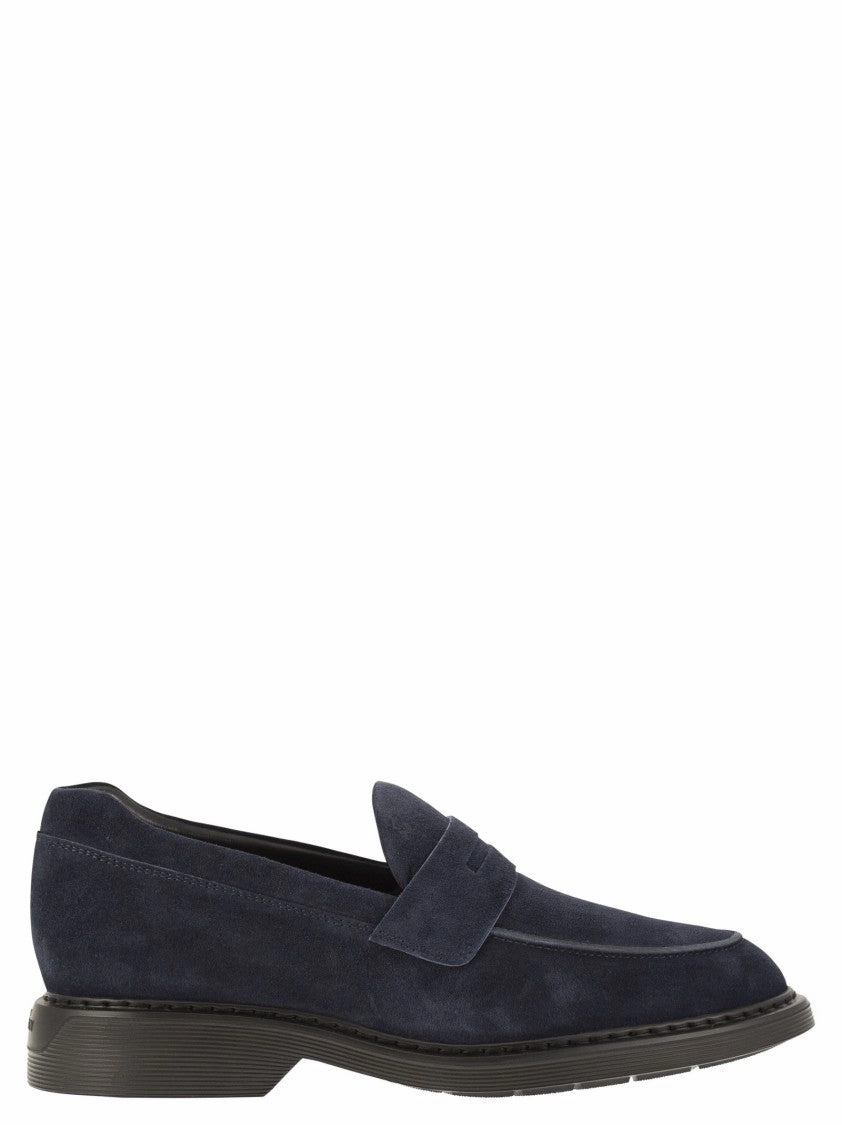 H576 - Suede Loafer Support System Flexible Padding