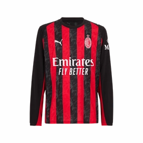Thermal Barrier Interlock AC Milan 25/26 Home Longsleeve Jersey (77996301)
