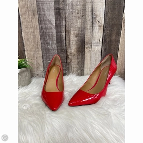 Outfit Boost Classic Mood Shoes Heels Stiletto By Calvin Klein In Red, Size: 7