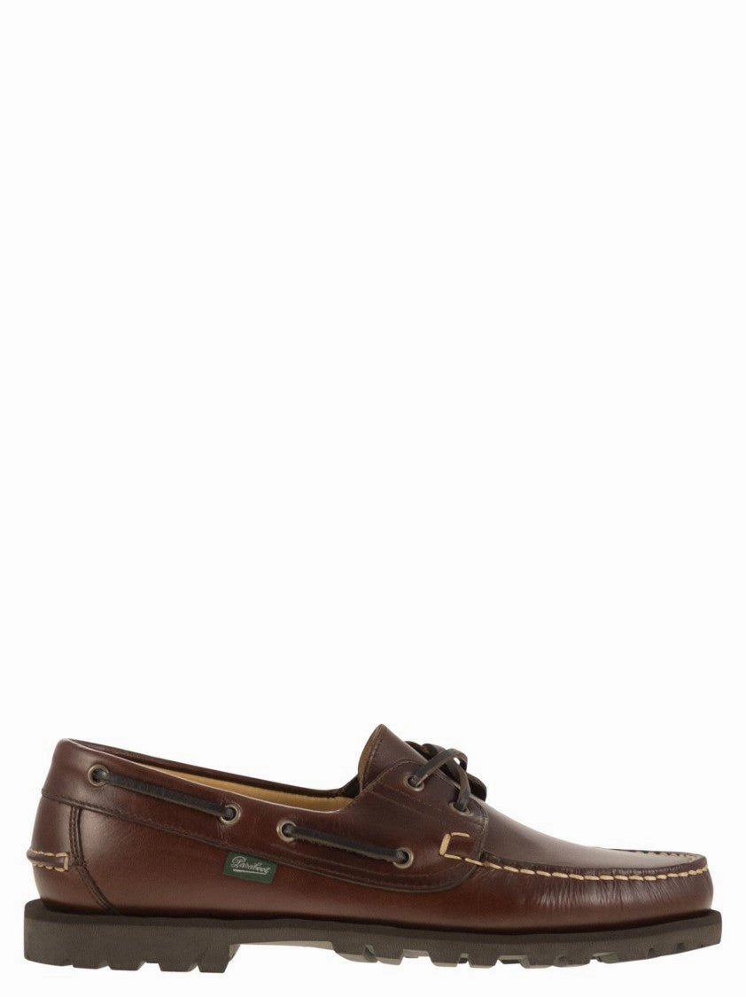 Malo/Raid - Leather Loafers Fringed Tongue